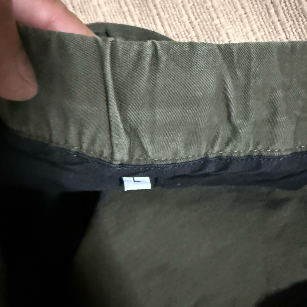 L’Estrange London Men's Olive Green Pants - Picture 7 of 7